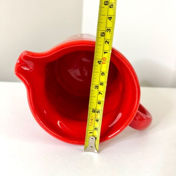 Vintage Waechtersbach West Germany 5.75" Ceramic Christmas Pitcher - Picture 9 of 9